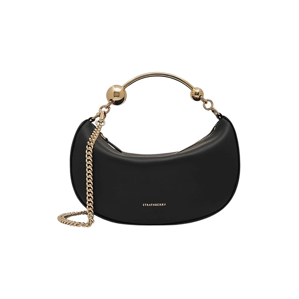 Black-Crescent-Moon-Mini-in-Black40242_nobg Strathberry Crescent Moon Mini in Black