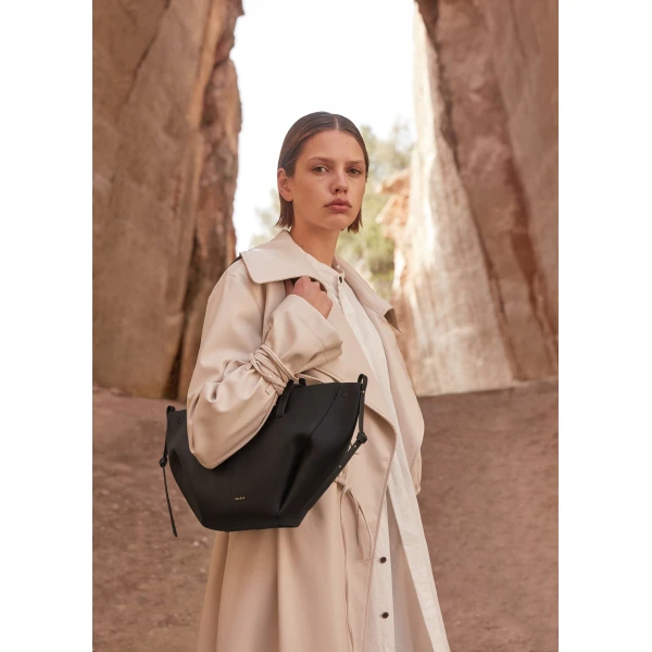 Polene Cyme Mini in Black Bag, view 4