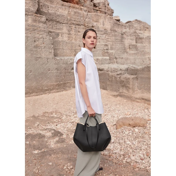 Polene Cyme in Black Bag, view 3