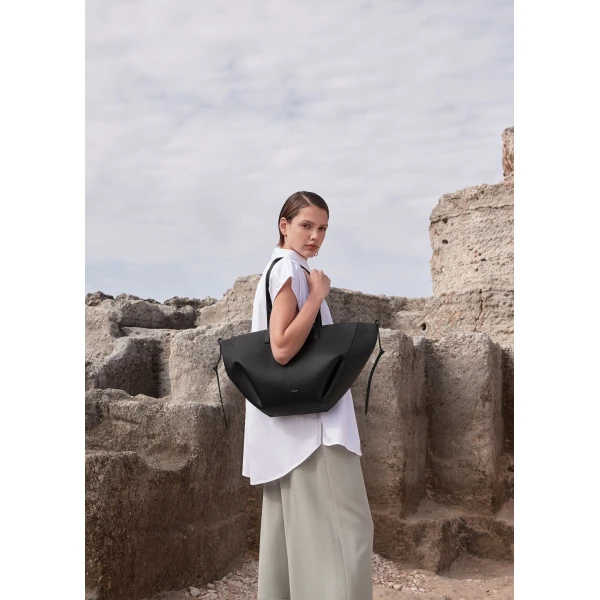 Polene Cyme in Black Bag, view 4