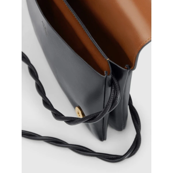 ATP Atelier Duronia in Black Mini Crossbody Bag, view 3