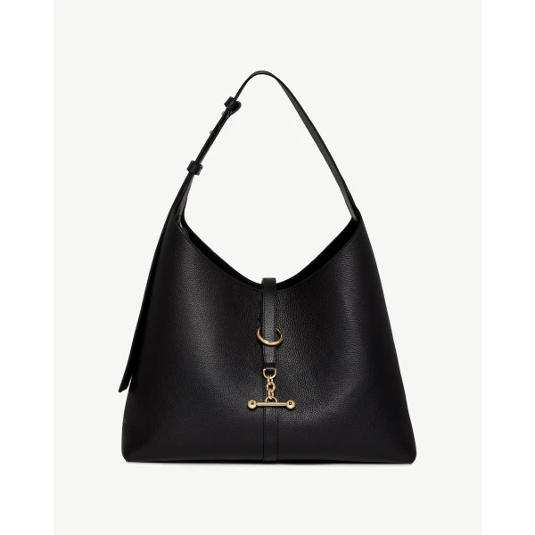 Strathberry Kite Hobo Maxi in Black, view 2