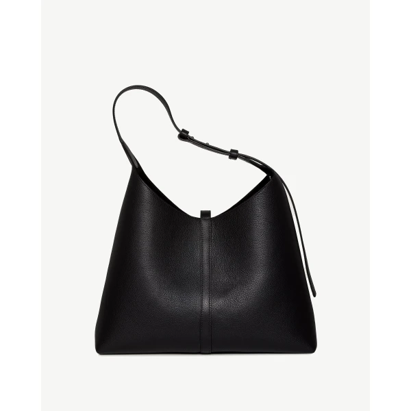 Strathberry Kite Hobo Maxi in Black, view 4
