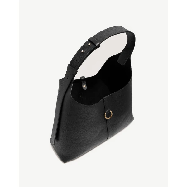 Strathberry Kite Hobo Maxi in Black, view 6