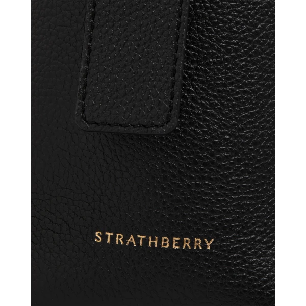 Strathberry Kite Hobo Maxi in Black, view 7