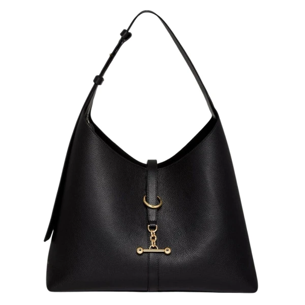 Strathberry Kite Hobo Maxi in Black
