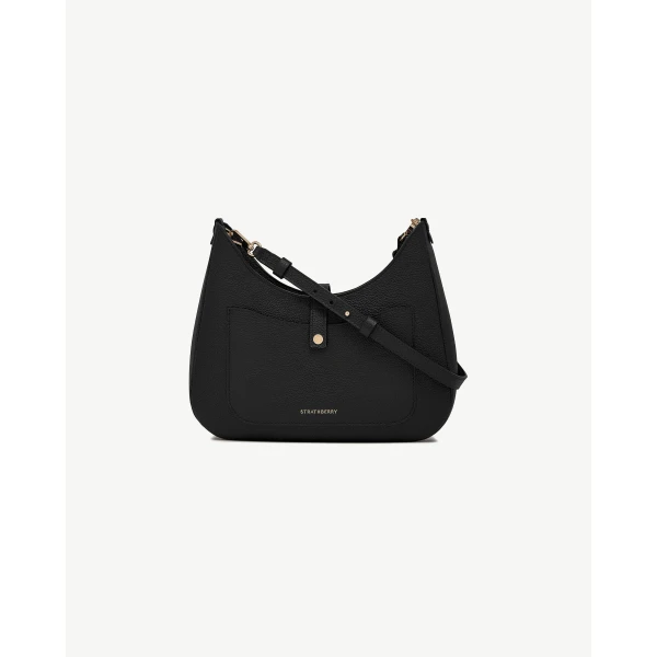 Strathberry Kite Sling in Black, view 4