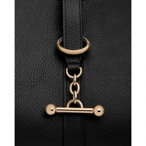 Strathberry Kite Tote Midi in Black, view 7