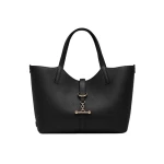 Strathberry Kite Tote Midi in Black