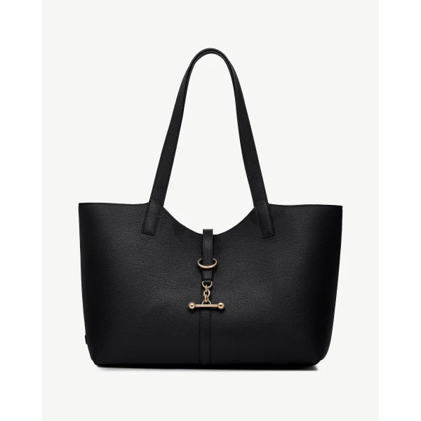 Strathberry Kite Tote in Black, view 2