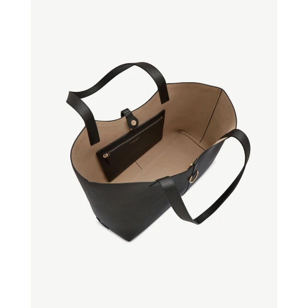 Strathberry Kite Tote in Black, view 5