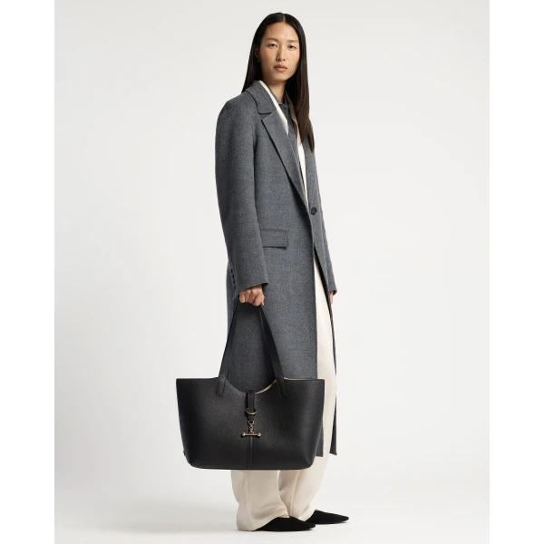 Strathberry Kite Tote in Black, view 7