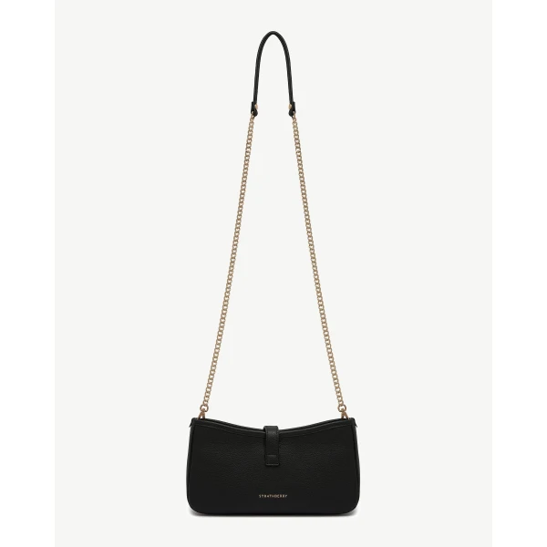 Strathberry Kite on a Chain in Black, view 4