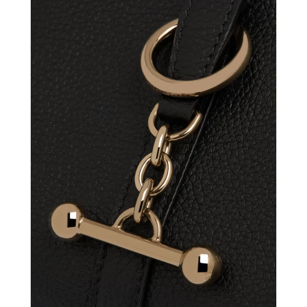 Strathberry Kite on a Chain in Black, view 6