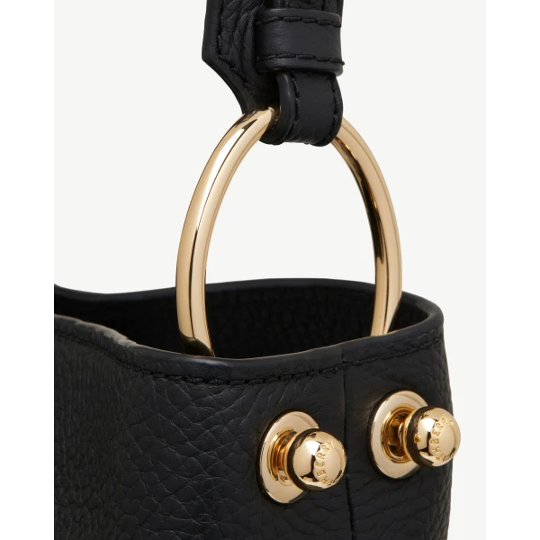 Strathberry Lana Hobo in Black, view 7