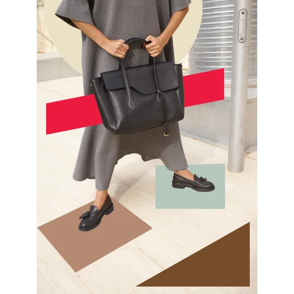 ATP Atelier Merlara in Black Handbag, view 6
