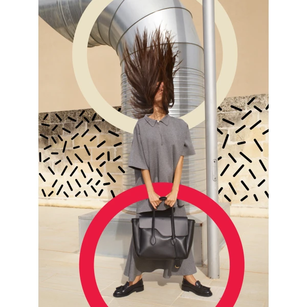 ATP Atelier Merlara in Black Handbag, view 7