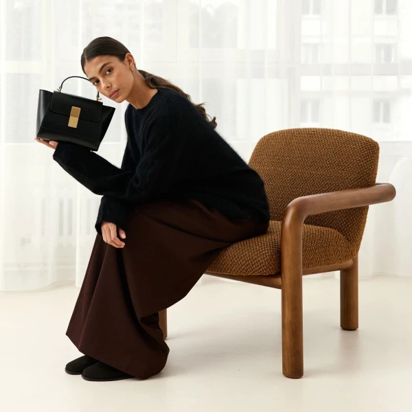 Ateliers Auguste Mini Marly in Black, view 2
