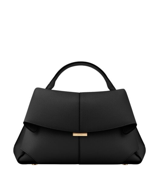 Polène Mokki in Black Mokki in Black - Shoulder & Crossbody Bags - Parisian Luxury Leather Bag at Luxury Shoes 