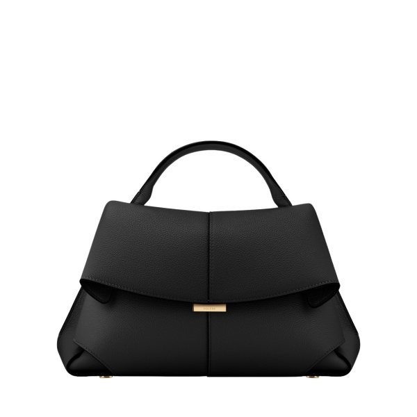 Polène Mokki in Black Mokki in Black - Shoulder & Crossbody Bags - Parisian Luxury Leather Bag at Luxury Shoes 