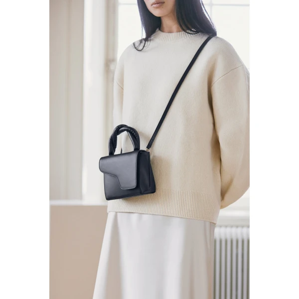 ATP Atelier Montalbano in Black Mini Handbag, view 3