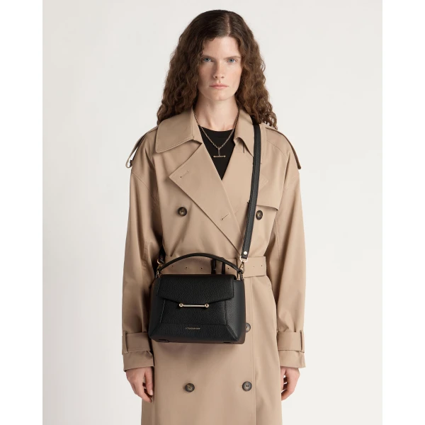 Strathberry Mosaic Bag in Black, view 7