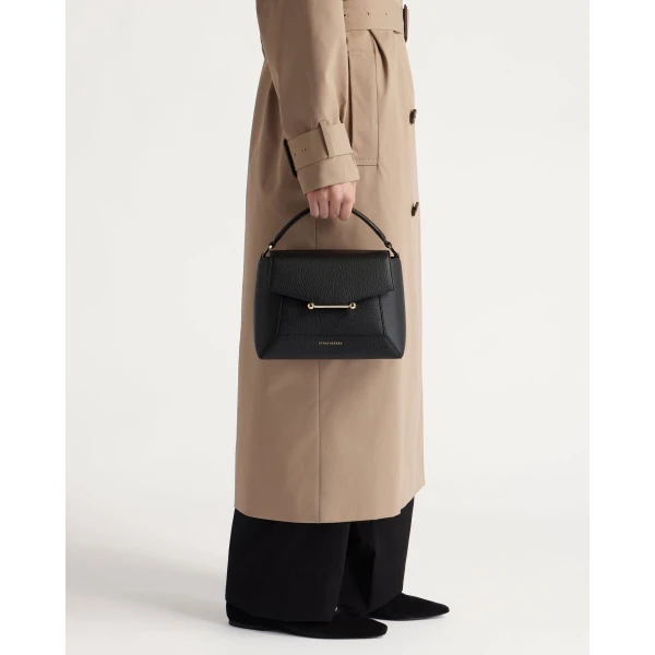 Strathberry Mosaic Bag in Black, view 8