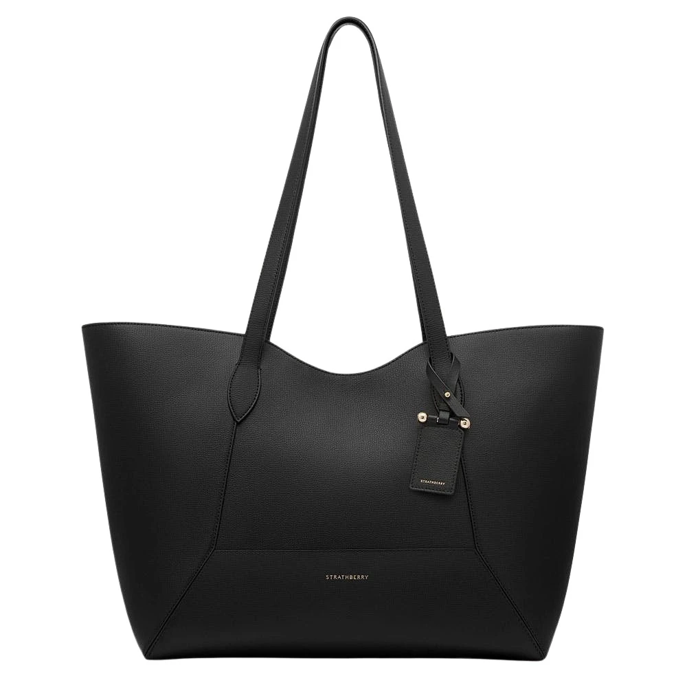 Black-Mosaic-Cabas-in-Black68775_nobg Strathberry Mosaic Cabas in Black