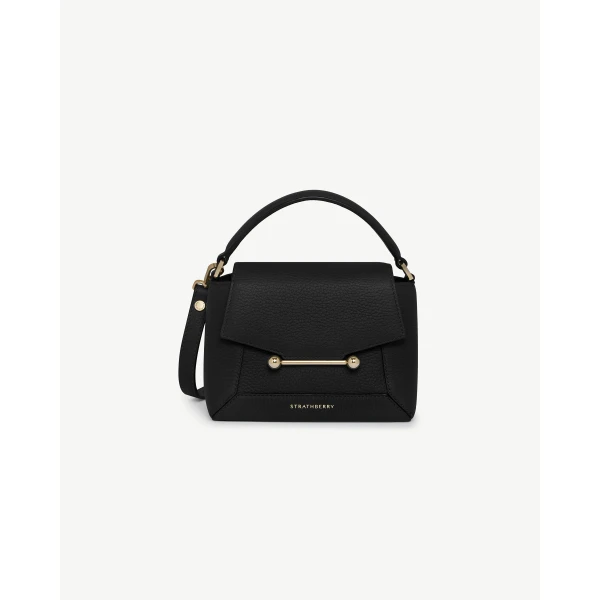 Strathberry Mosaic Nano in Black, view 2