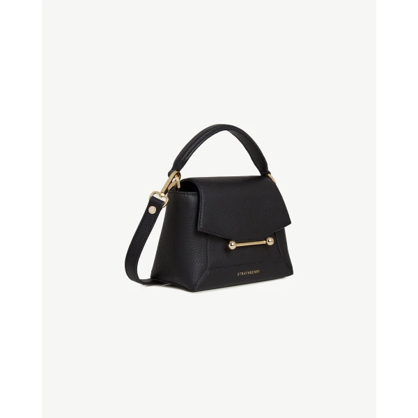 Strathberry Mosaic Nano in Black, view 3