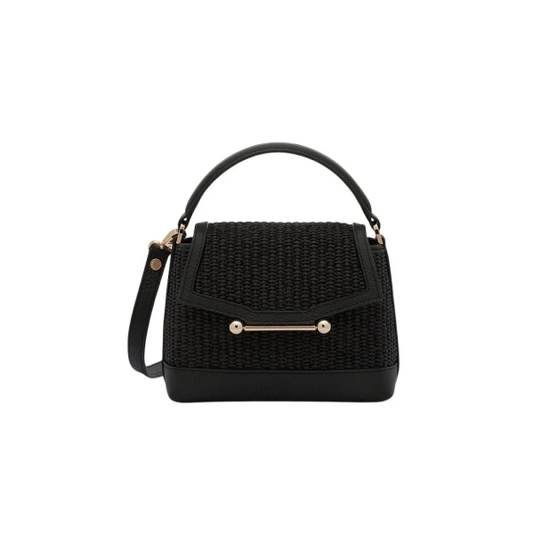 Mosaic Nano in Black Raffia