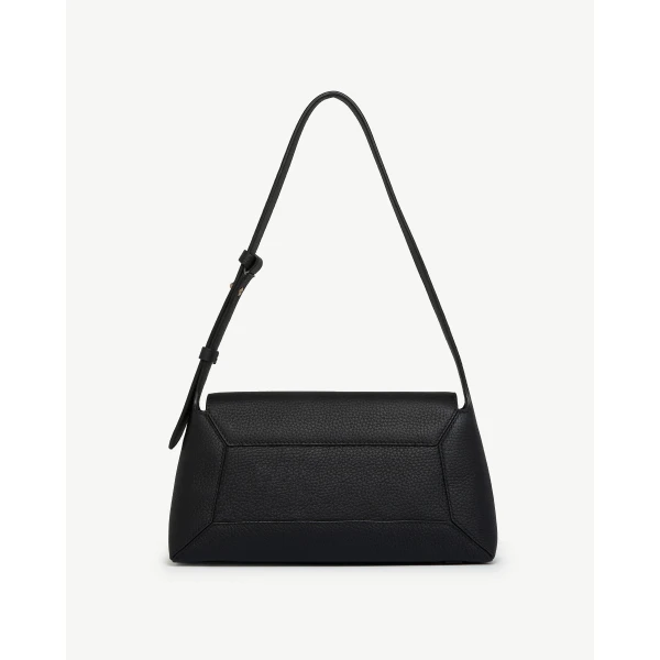 Strathberry Mosaic Shoulder in Black, view 4