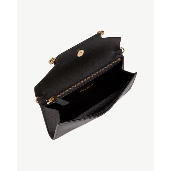 Strathberry Multrees Chain Wallet in Black, view 5