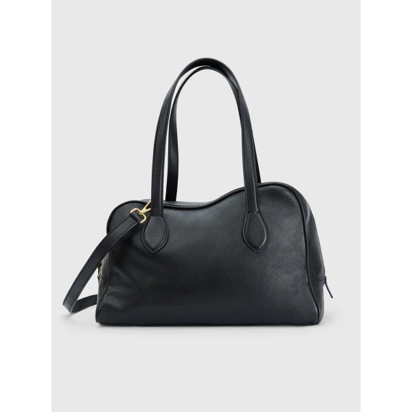 ATP Atelier Noale in Black Top Handle Bag, view 3
