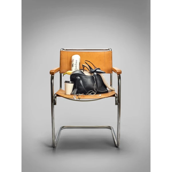 ATP Atelier Noale in Black Top Handle Bag, view 7