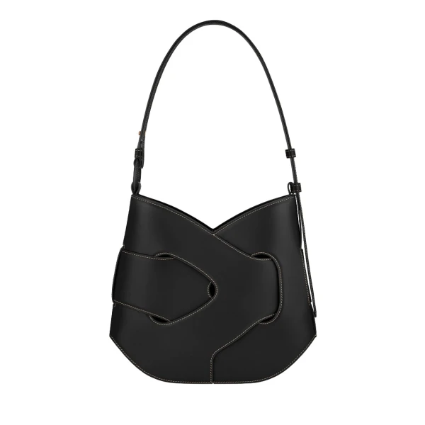Polene Nodde Hobo in Black Bag