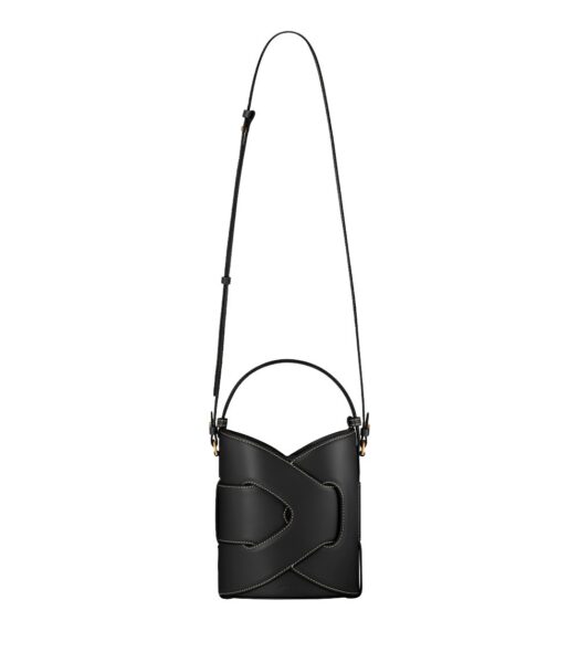 Polène Nodde Seau in Black Nodde Seau in Black - Bucket Bags - Parisian Luxury Leather Bag at Luxury Shoes 