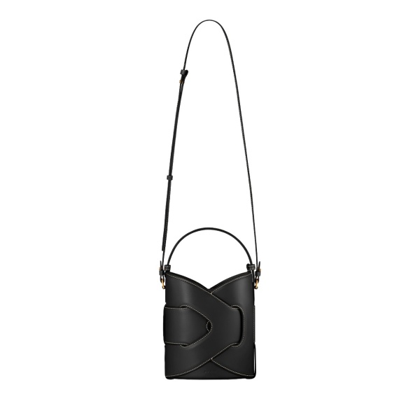 Polène Nodde Seau in Black Nodde Seau in Black - Bucket Bags - Parisian Luxury Leather Bag at Luxury Shoes 