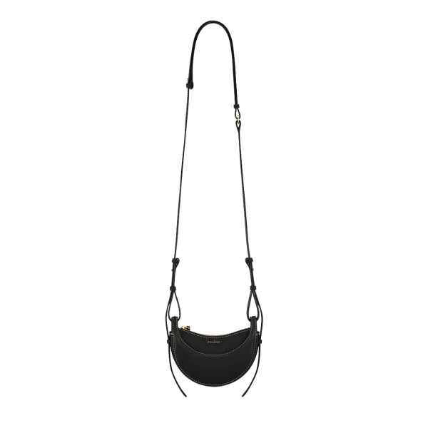 Polene Numéro Dix Micro in Black Bag