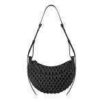 Polene Numéro Dix in Onda Black Bag