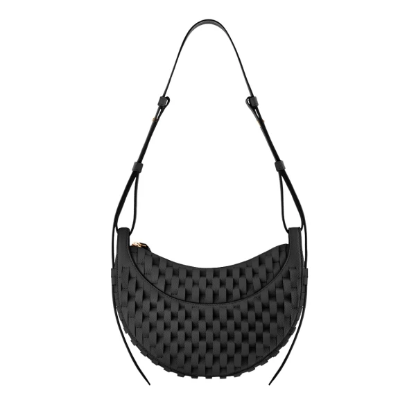 Polene Numéro Dix in Onda Black Bag