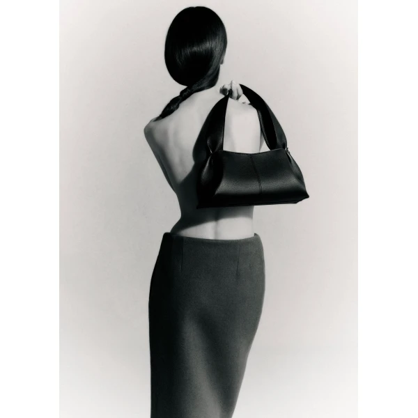 Polene Numéro Neuf East West in Black Bag, view 2