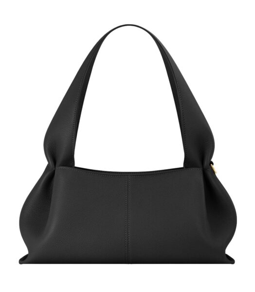 Polène Numéro Neuf East West in Black Numéro Neuf East West in Black - Shoulder & Crossbody Bags - Parisian Luxury Leather Bag at Luxury Shoes 