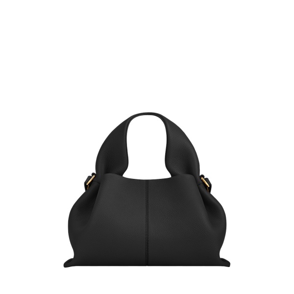 Polène Numéro Neuf Mini in Black Numéro Neuf Mini in Black - Mini Bags - Parisian Luxury Leather Bag at Luxury Shoes 