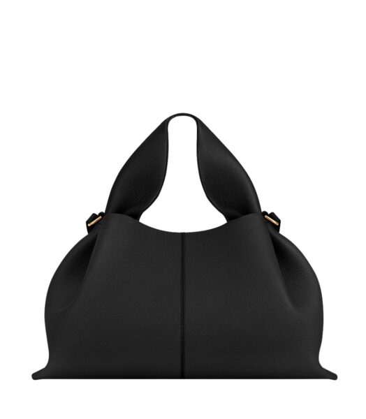 Polène Numéro Neuf in Black Numéro Neuf in Black - Shoulder & Crossbody Bags - Parisian Luxury Leather Bag at Luxury Shoes 