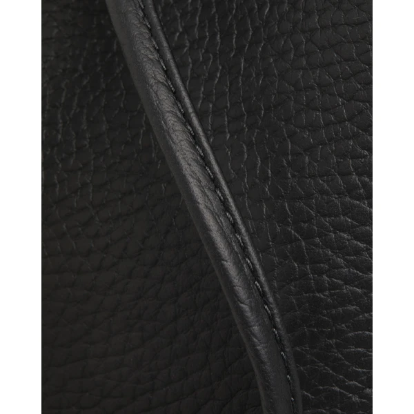 Strathberry Osette Midi Pouch in Black, view 6