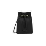 Strathberry Osette Midi Pouch in Black