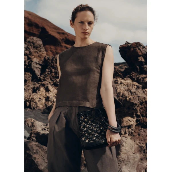 Polene Solé in Black Bag, view 4