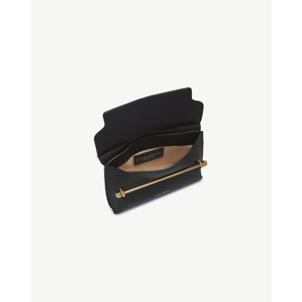 Strathberry Stylist Mini in Black, view 5
