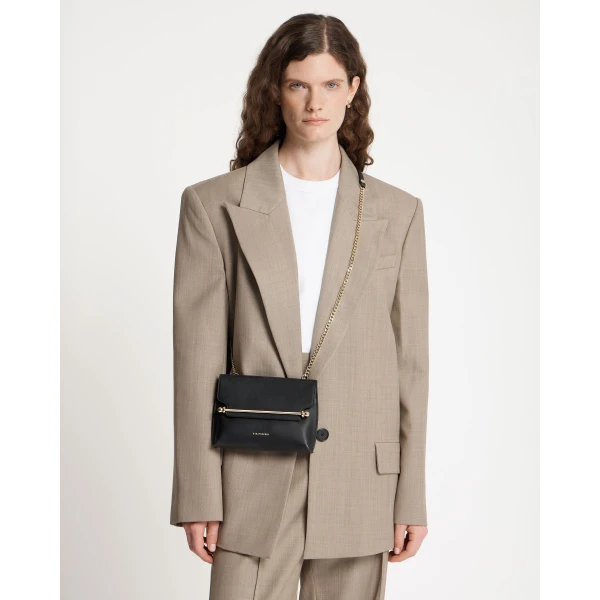 Strathberry Stylist Mini in Black, view 7